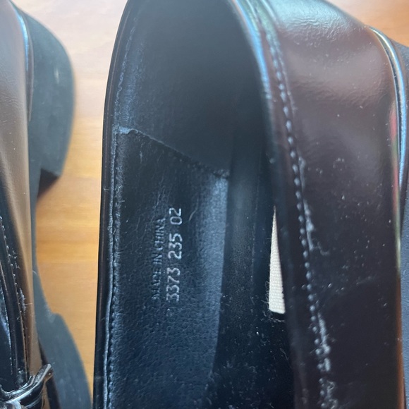 Peche black leather loafers - Picture 5 of 7